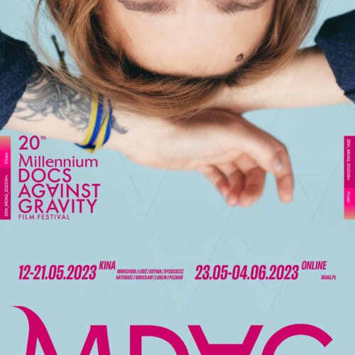plakat festiwalu Millenium Docs Against Gravity
