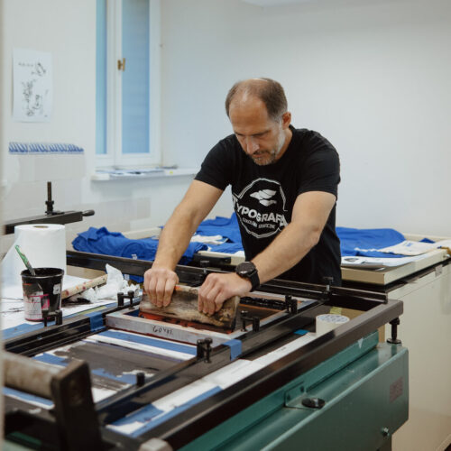 Portret Przemka Konopackiego autorstwa