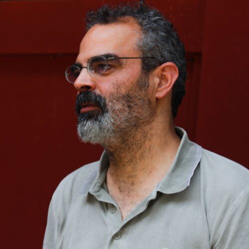 Portret Gonçalo M. Tavares autorstwa Joana Caiano