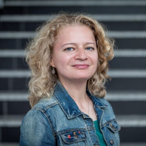 Portret Moniki Ksieniewicz-Mil autorstwa Romana Rogalskiego